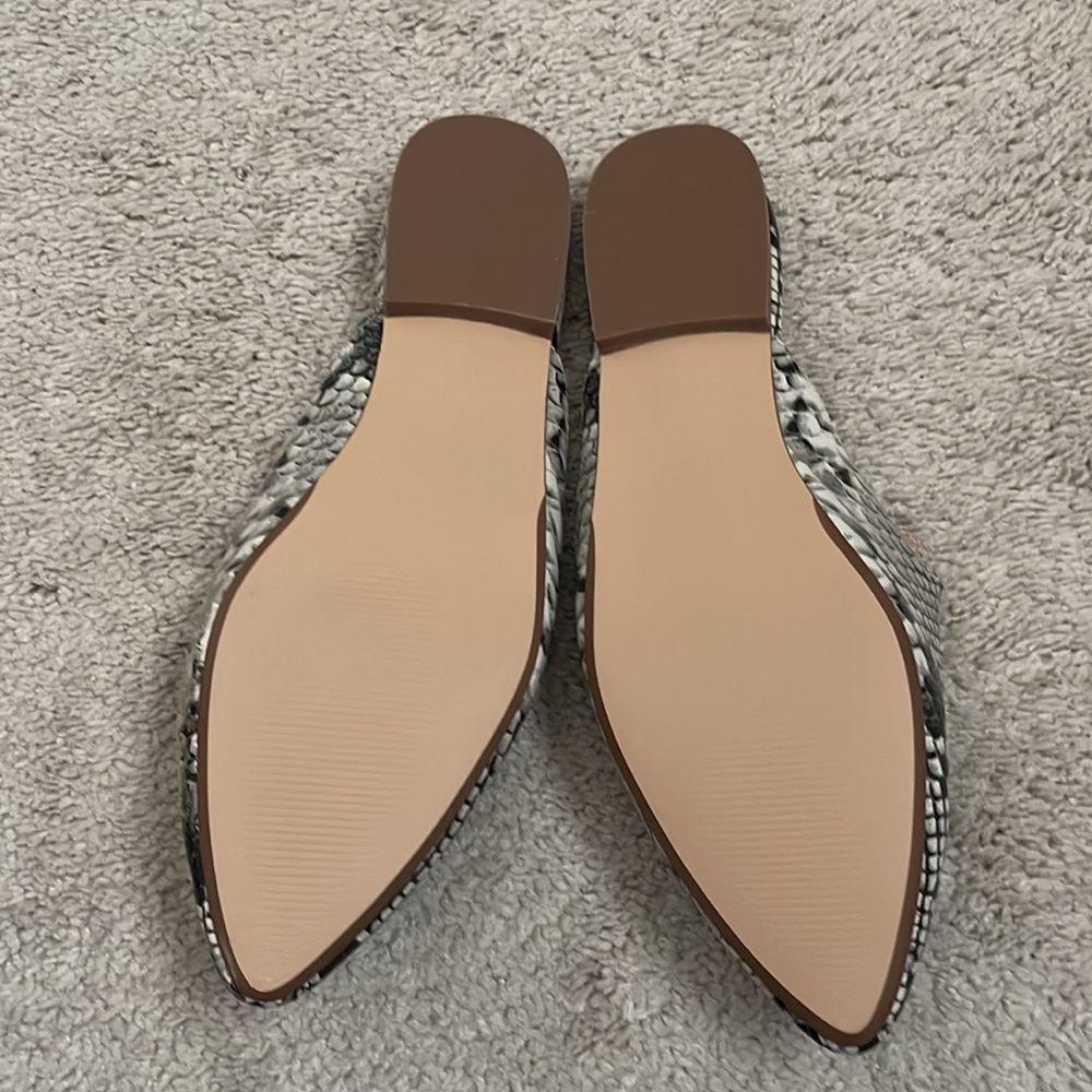 Steve Madden Mattis Mule Snake Print Faux Leather… - image 3